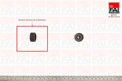Deflection Pulley/Guide Pulley, timing belt